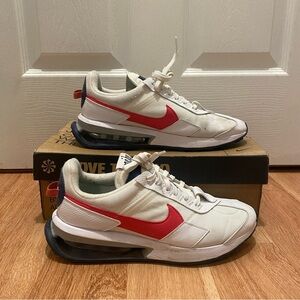 Nike womens air max white/blue/pink shoes